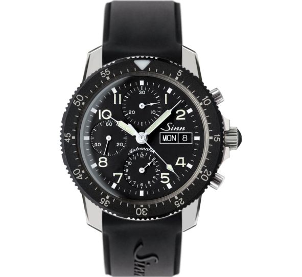 Traditional Pilot Chronograph 103 St Silicone Strap - Sinn 