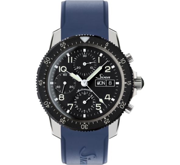 Traditional Pilot Chronograph 103 St Silicone Strap - Sinn 