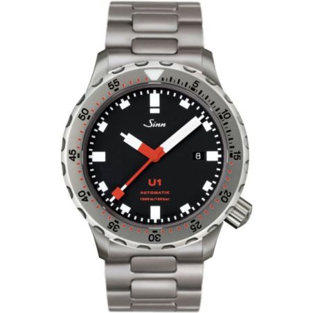 Montre Sinn Diving Watch U1 Solid Strap 