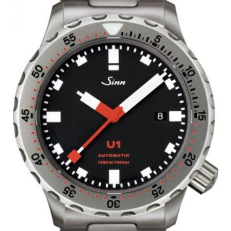 Montre Sinn Diving Watch U1 Solid Strap 