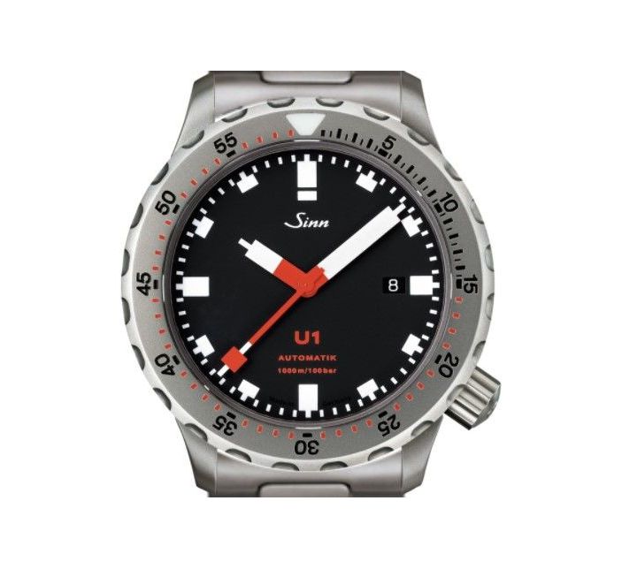 Montre Sinn Diving Watch U1 Solid Strap 