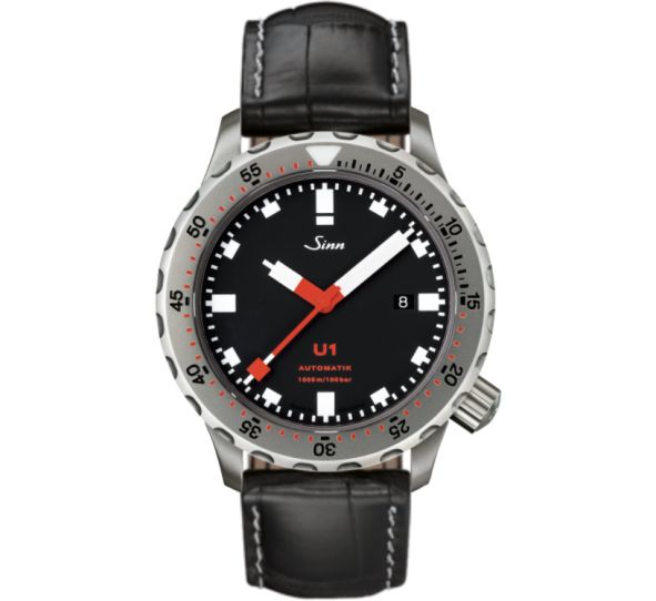 Diving Watch U1 Leather Strap - Sinn 