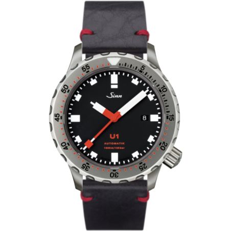 Diving Watch U1 Leather Strap - Sinn 