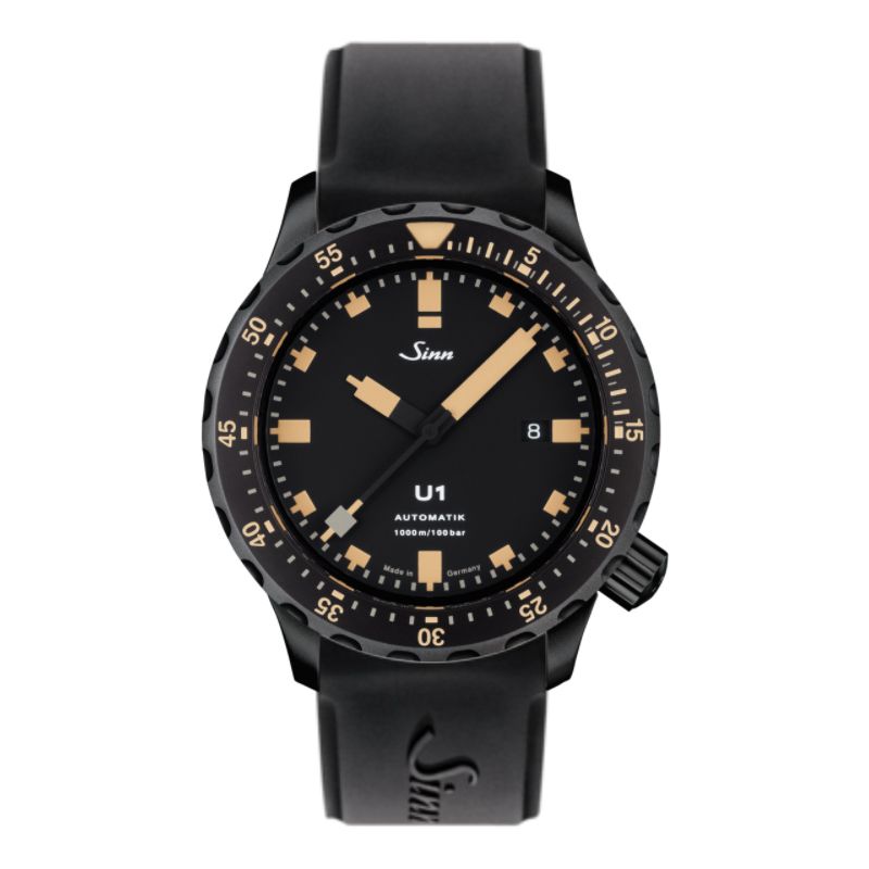 Diving Watch U1 S E Silicone Strap - Sinn 