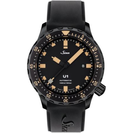 Diving Watch U1 S E Silicone Strap - Sinn 