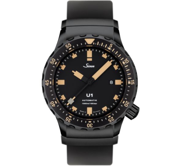 Diving Watch U1 S E Silicone Strap - Sinn 