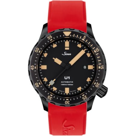 Diving Watch U1 S E Silicone Strap - Sinn 