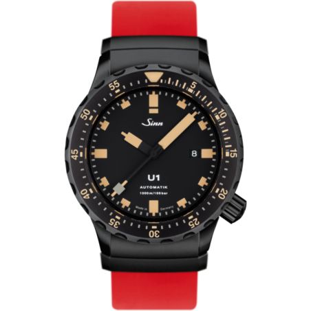 Diving Watch U1 S E Silicone Strap - Sinn 