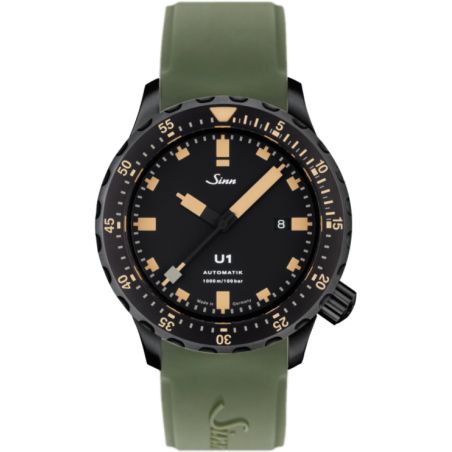 Diving Watch U1 S E Silicone Strap - Sinn 