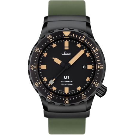 Diving Watch U1 S E Silicone Strap - Sinn 