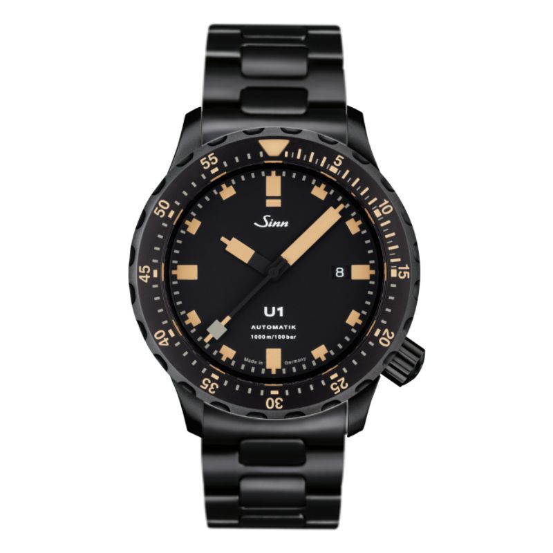 Diving Watch U1 S E Solid Strap - Sinn 