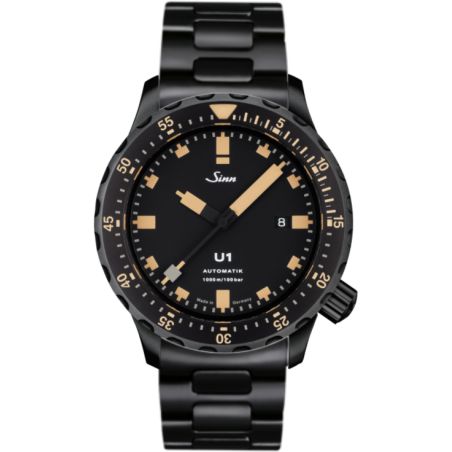 Diving Watch U1 S E Solid Strap - Sinn 