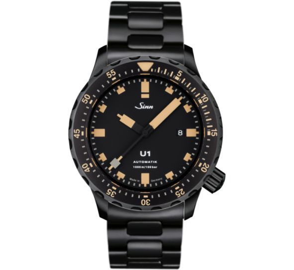 Diving Watch U1 S E Solid Strap - Sinn 