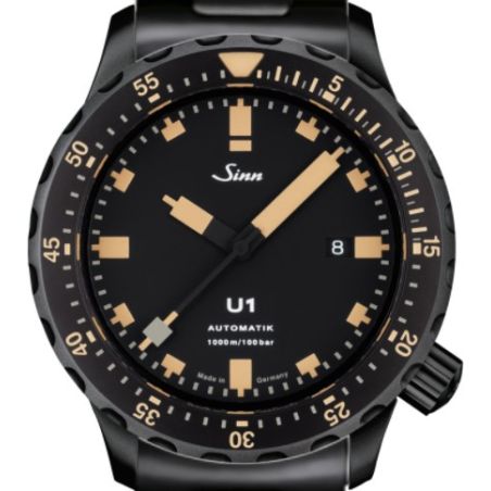 Diving Watch U1 S E Solid Strap - Sinn 