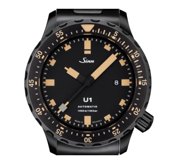 Diving Watch U1 S E Solid Strap - Sinn 