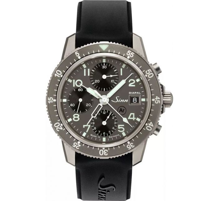 Montre Sinn Traditional Pilot Chronograph 103 Ti DIAPAL Silicone Strap 