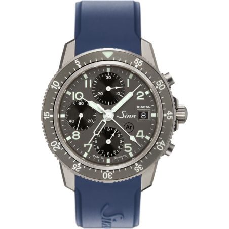 Montre Sinn Traditional Pilot Chronograph 103 Ti DIAPAL Silicone Strap 