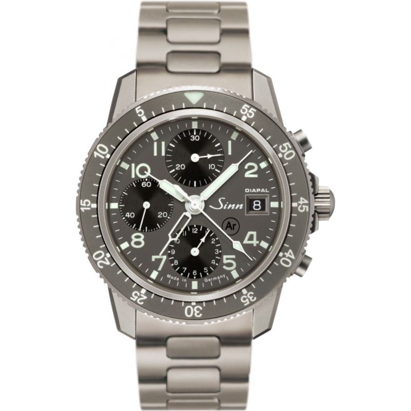 Montre Sinn Traditional Pilot Chronograph 103 Ti DIAPAL Solid Strap 