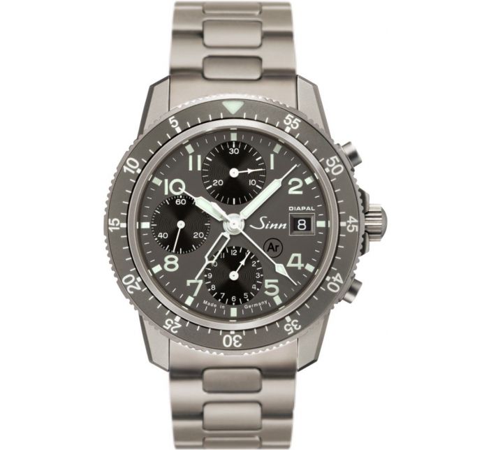 Montre Sinn Traditional Pilot Chronograph 103 Ti DIAPAL Solid Strap 