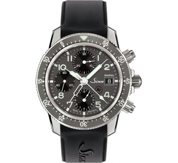 Montre Sinn Traditional Pilot Chronograph 103 St DIAPAL Silicone Strap 