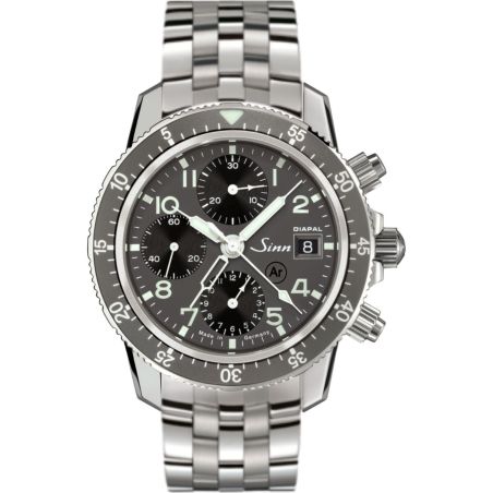 Traditional Pilot Chronograph 103 St DIAPAL Solid Strap - Sinn 