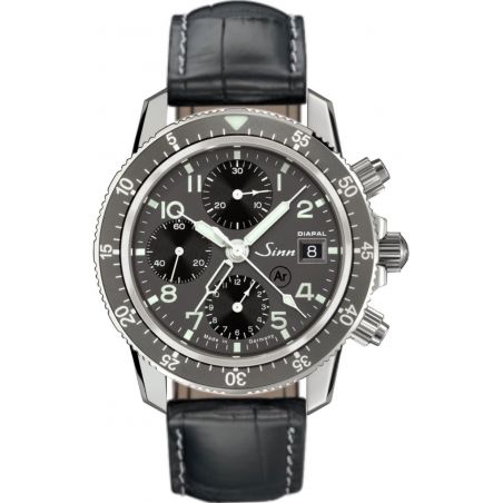 Traditional Pilot Chronograph 103 St DIAPAL Leather Strap - Sinn 