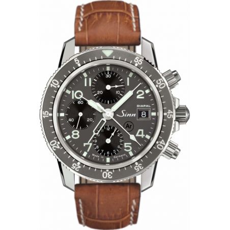 Traditional Pilot Chronograph 103 St DIAPAL Leather Strap - Sinn 