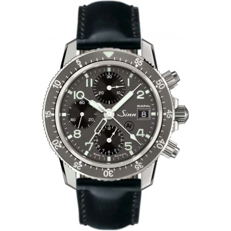 Montre Sinn Traditional Pilot Chronograph 103 St DIAPAL Leather Strap 