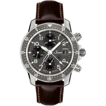 Montre Sinn Traditional Pilot Chronograph 103 St DIAPAL Leather Strap 