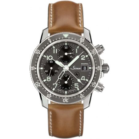 Montre Sinn Traditional Pilot Chronograph 103 St DIAPAL Leather Strap 