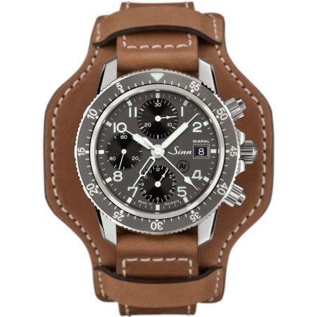 Montre Sinn Traditional Pilot Chronograph 103 St DIAPAL Leather Strap 