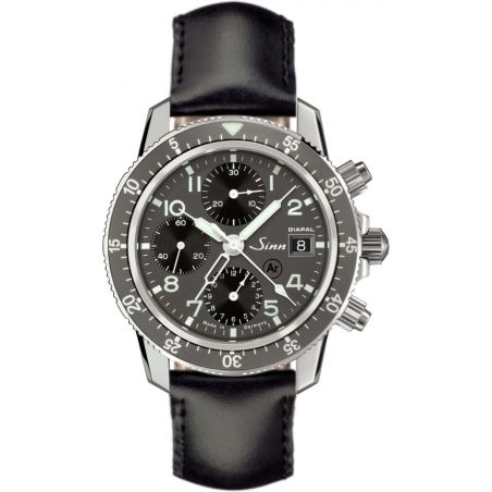 Montre Sinn Traditional Pilot Chronograph 103 St DIAPAL Leather Strap 