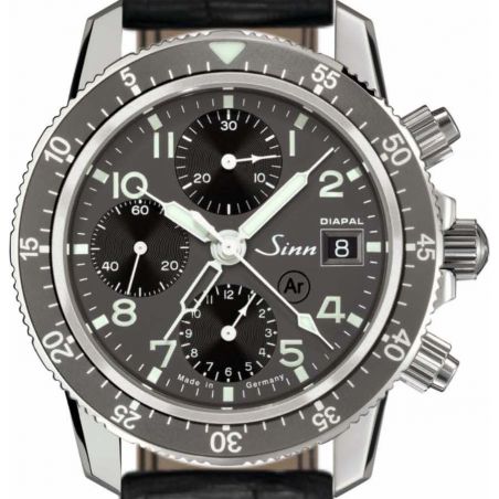 Montre Sinn Traditional Pilot Chronograph 103 St DIAPAL Leather Strap 