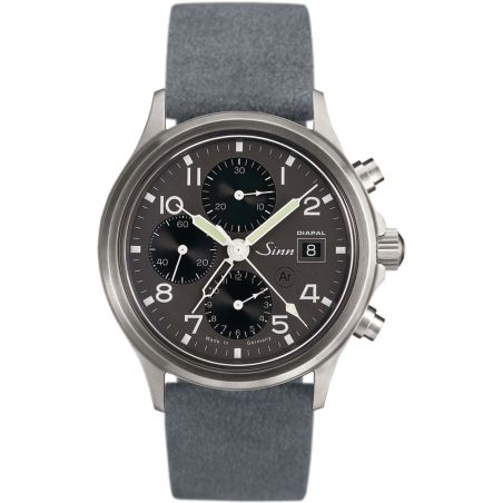 Montre Sinn Traditional Chronograph 358 DIAPAL Leather Strap 