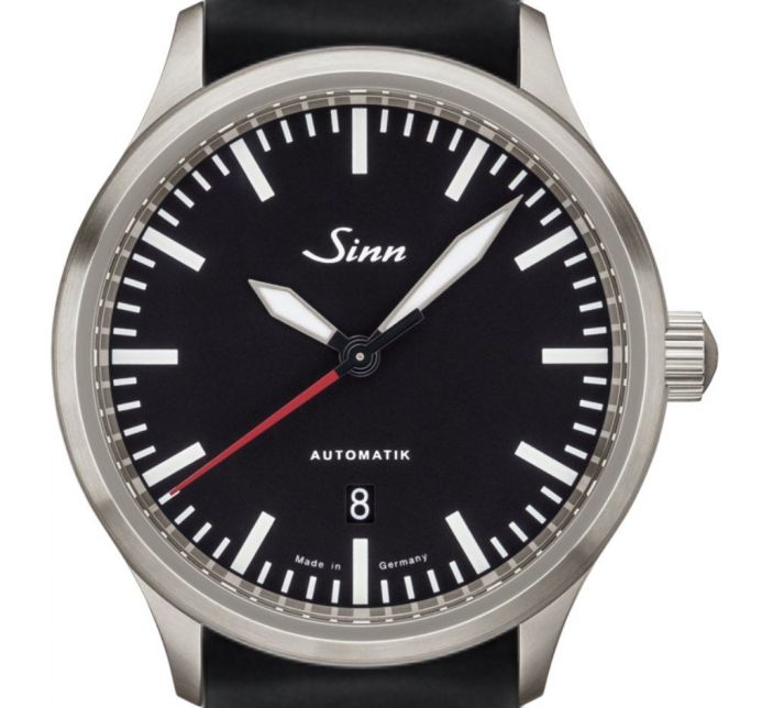 Montre Sinn Instrument Watch 836 Silicone Strap