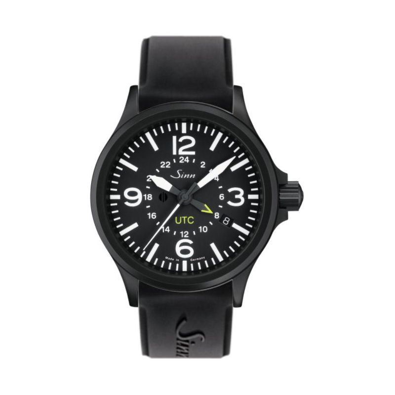 Instrument Watch 856 S UTC Silicone Strap - Sinn