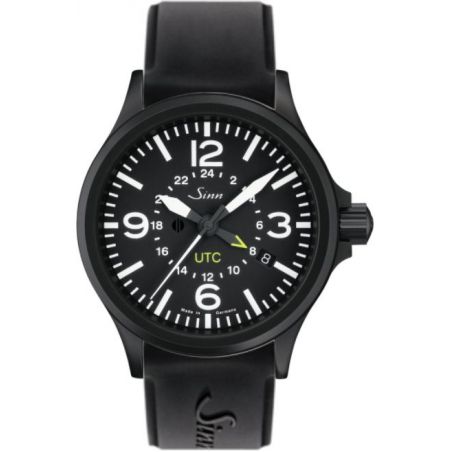 Instrument Watch 856 S UTC Silicone Strap - Sinn