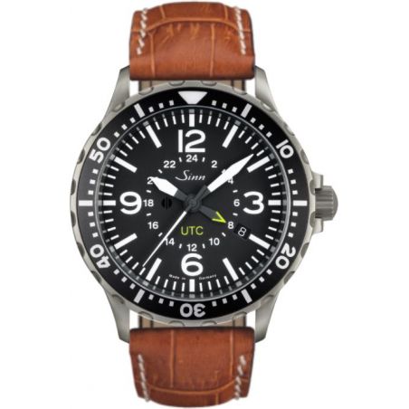 Montre Sinn Instrument Watch 857 UTC Leather Strap