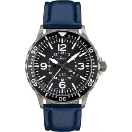 Montre Sinn Instrument Watch 857 UTC Leather Strap