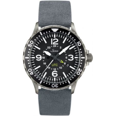 Montre Sinn Instrument Watch 857 UTC Leather Strap