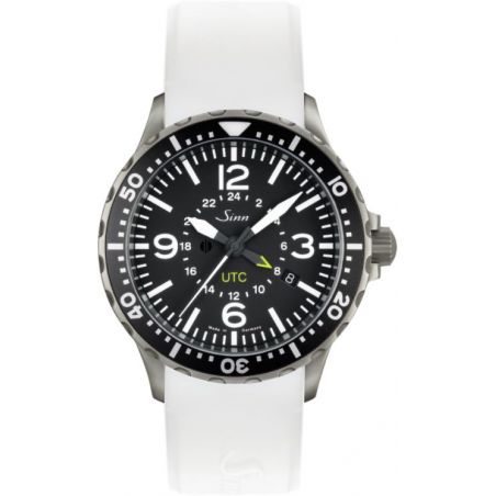 Montre Sinn Instrument Watch 857 UTC Silicone Strap