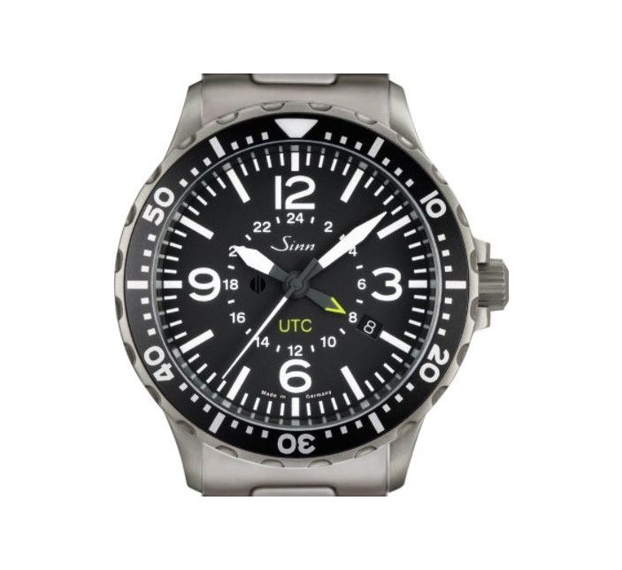 Montre Sinn Instrument Watch 857 UTC Solid Strap