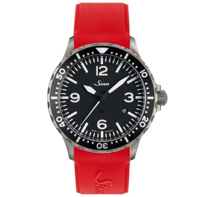 Montre Sinn Instrument Watch 857 Silicone Strap