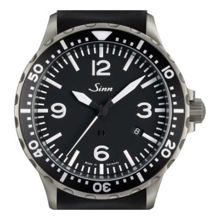 Montre Sinn Instrument Watch 857 Silicone Strap