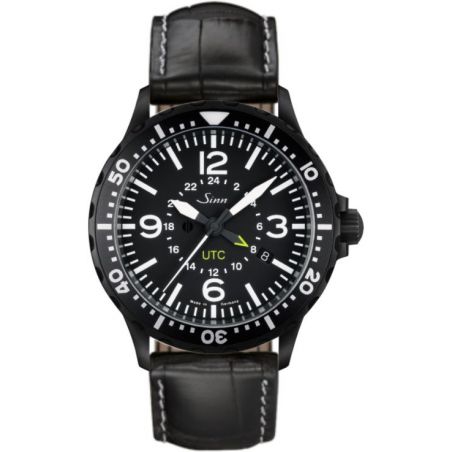 Montre Sinn Instrument Watch 857 S UTC Leather Strap