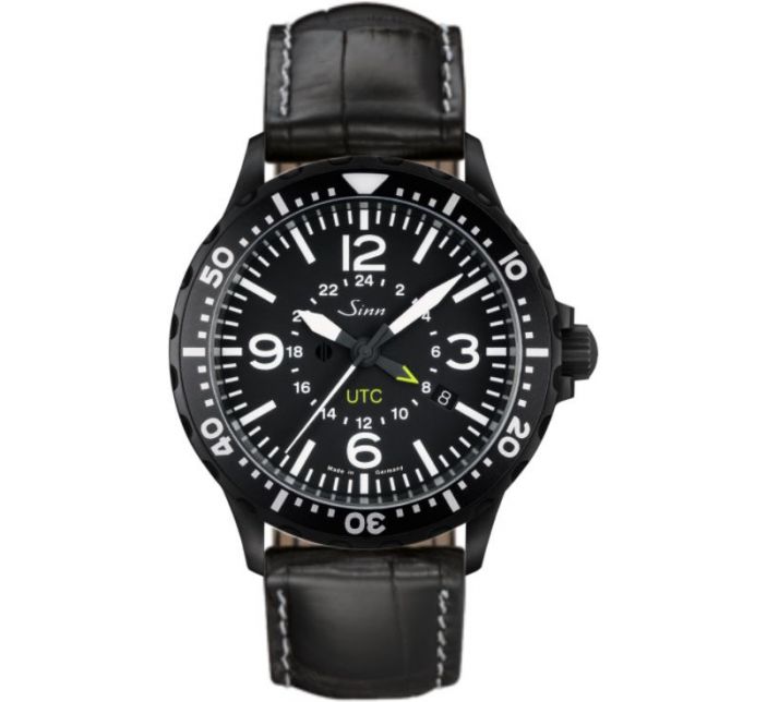 Montre Sinn Instrument Watch 857 S UTC Leather Strap