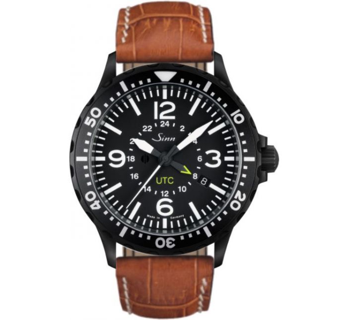 Montre Sinn Instrument Watch 857 S UTC Leather Strap