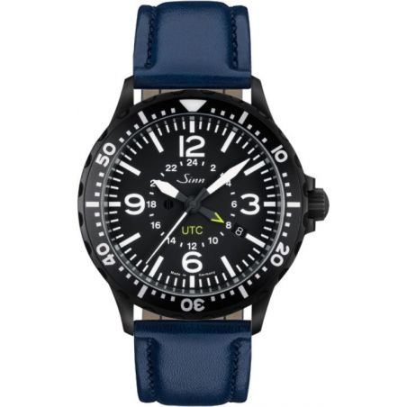 Montre Sinn Instrument Watch 857 S UTC Leather Strap