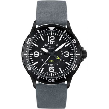 Montre Sinn Instrument Watch 857 S UTC Leather Strap