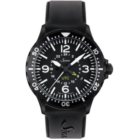Montre Sinn Instrument Watch 857 S UTC Silicone Strap